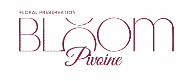 Logo de Bloom Pivoine Préservation, entreprise spécialisée dans la préservation florale
